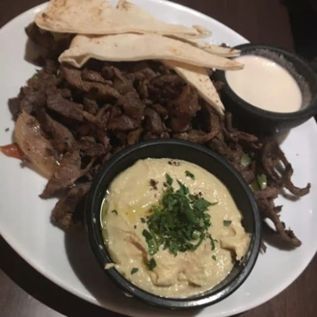 Beef Shawarma  tray.