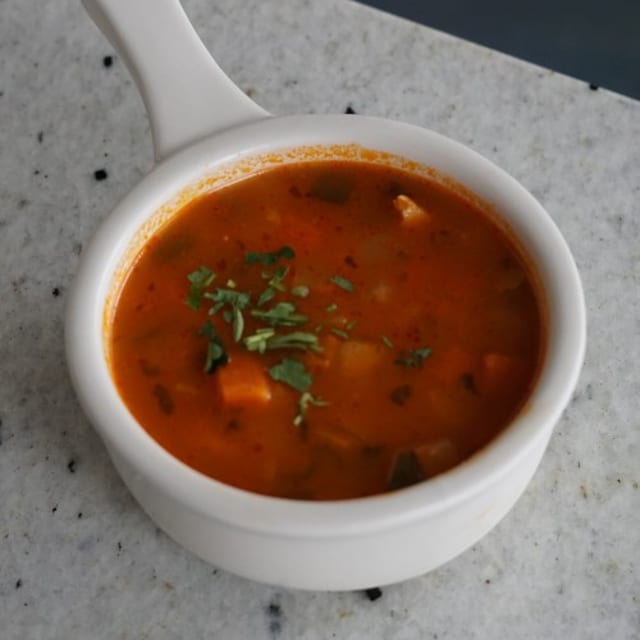 Mediterranean Chicken Soup.