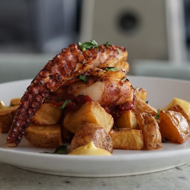 Grilled Octopus.