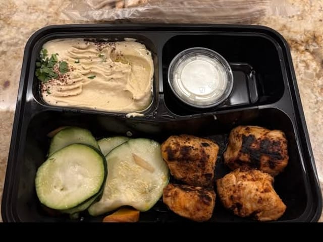 Chicken Kabob Side.
